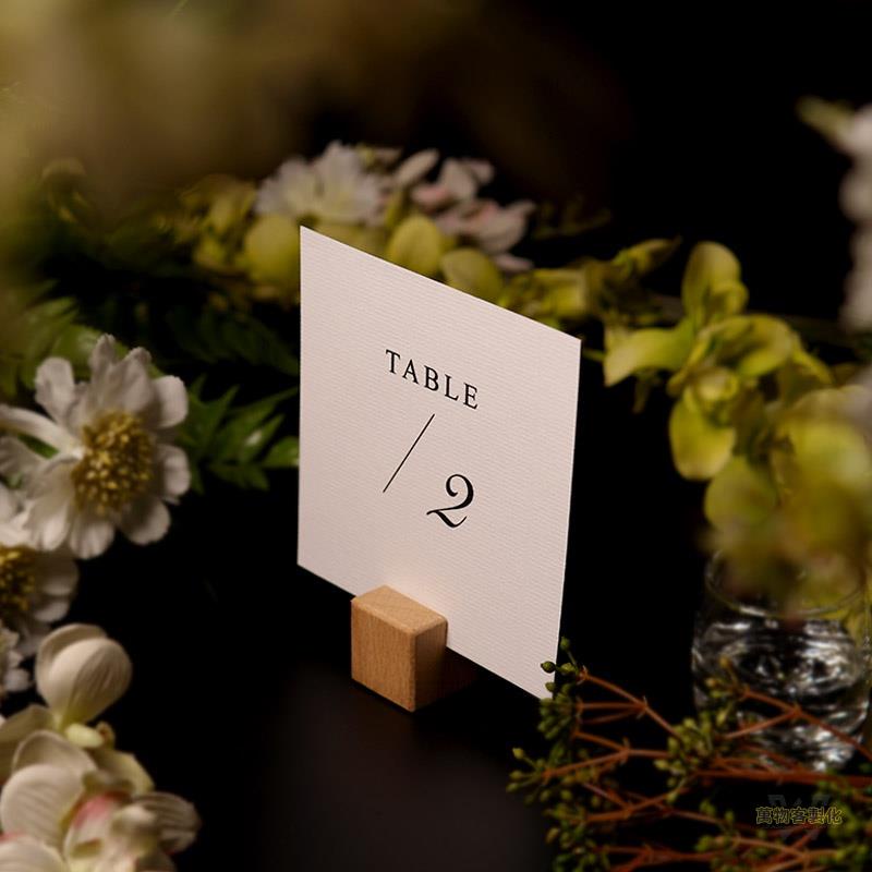 【客製化】【婚禮桌卡】個性訂製 實木婚禮宴年會議尾 牙生日嘉賓 大尺寸席位卡 座位名卡 桌卡