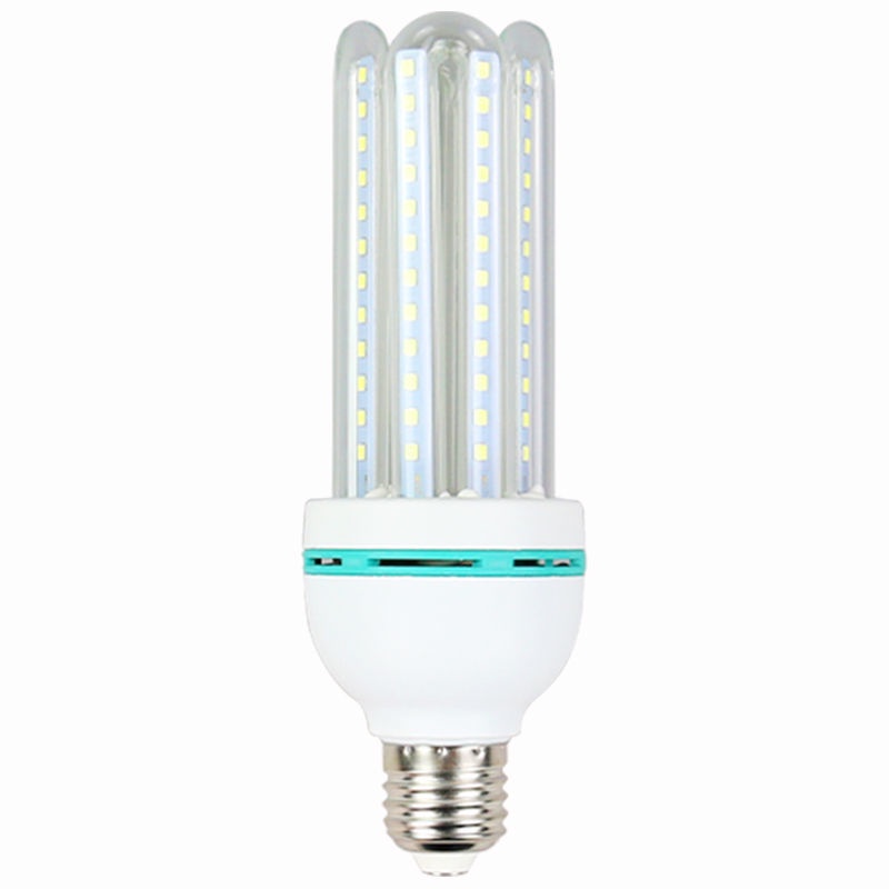 led 小燈泡 E27螺口超亮LED玉米節能燈3W白光室內家用工廠照明螺旋燈泡U型