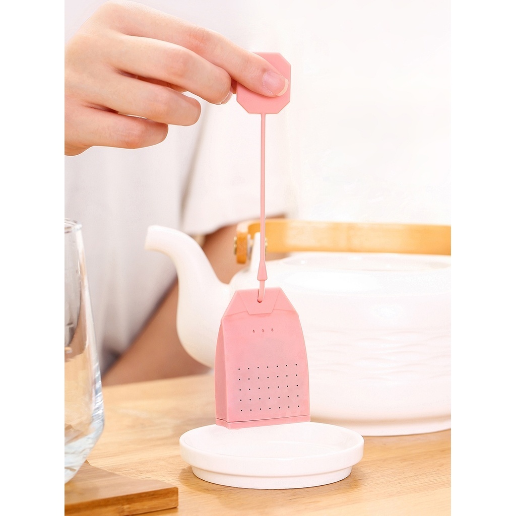 日本 濾茶器 矽膠 茶葉 過濾器 泡茶器 茶漏 泡茶袋 過濾網 分茶器 茶具 配件