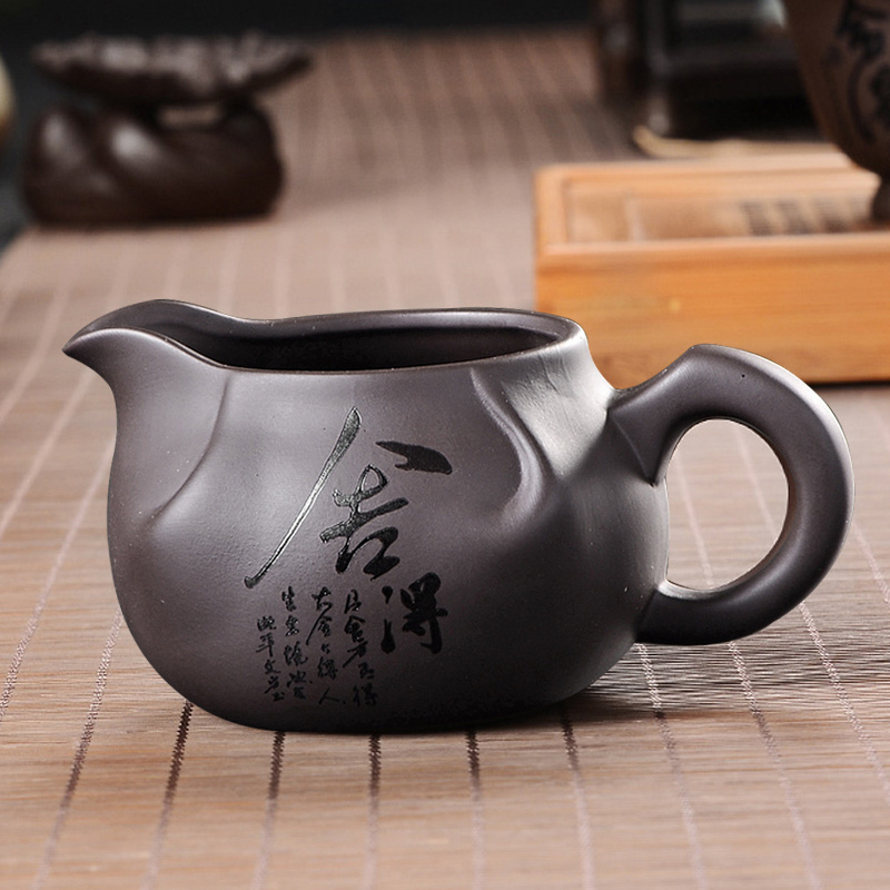 紫砂 公道 杯 茶海 分茶器 加厚 公杯 陶瓷 茶道 配件 日式 功夫 茶具 支持