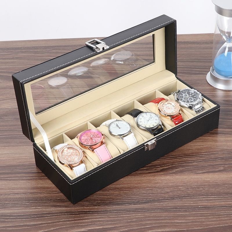 手錶收納盒 透明手表收納家用大容量高檔奢華包裝展示盒一體放眼鏡盒裝表收納