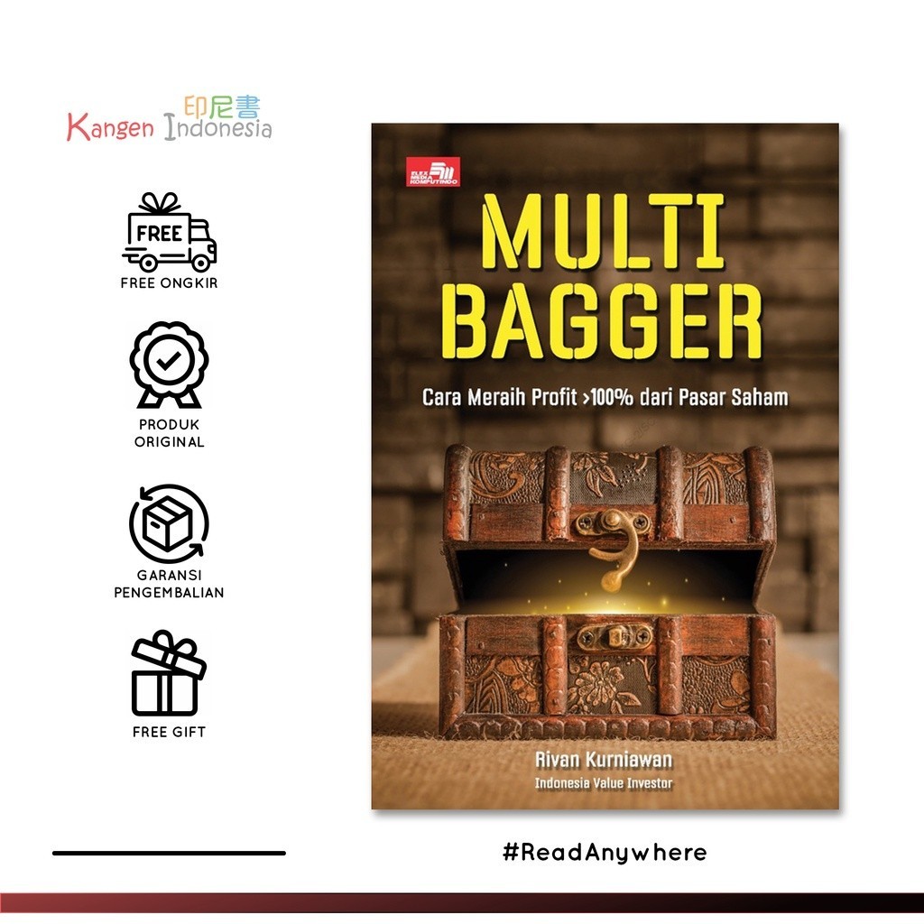 Buku Multibagger Cara Meraih Profit 100% Dari Pasar Saham