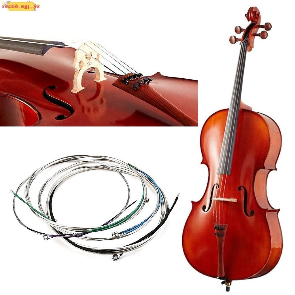 新款＃熱賣中琴弦 提琴樂器配件 大提琴弦線 B804