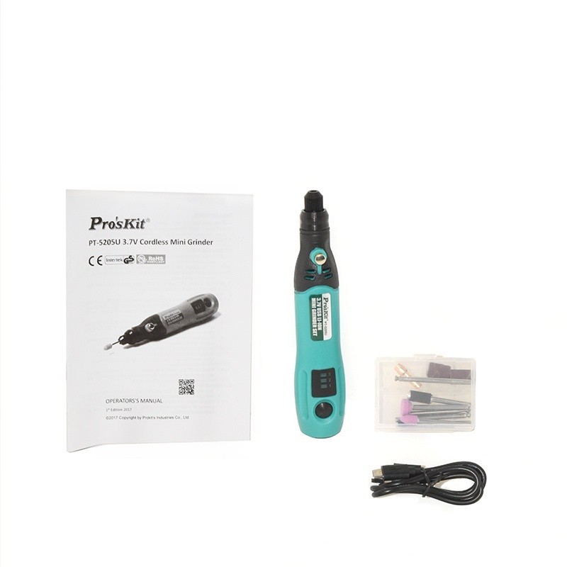 iCShop－PT-5205U USB充電電磨組●368040302071●Pro'sKit 寶工