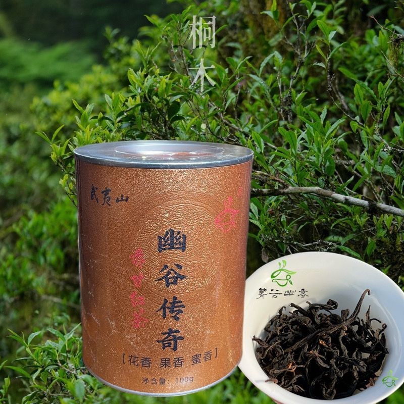 武夷山正山小種紅茶赤甘花果香蜜香組合香型高檔辦公家用罐裝100g