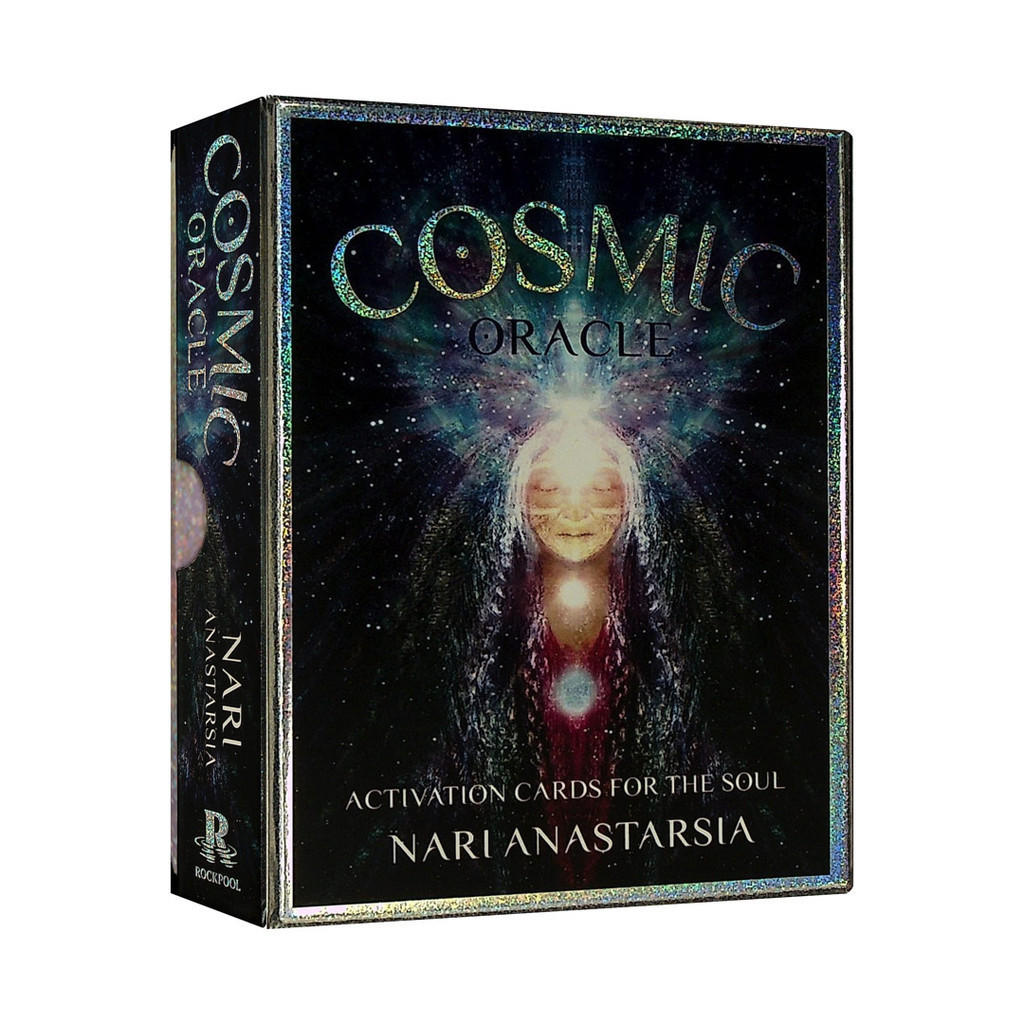 宇宙靈性啟發卡,贈中文翻譯｜Cosmic Oracle｜36張牌卡，接受光能與大我、門戶敞開接引【左西】