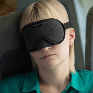 台灣現貨 美國《TRAVELON》冷凝舒緩眼罩(灰) | 睡眠眼罩 遮光眼罩