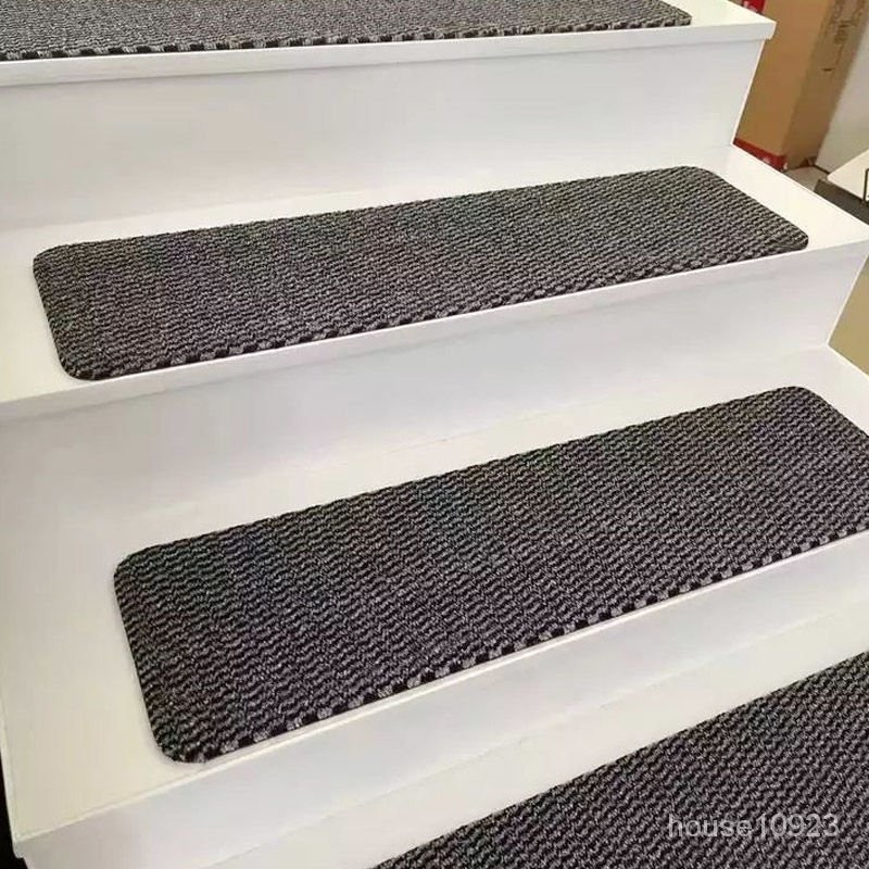 台灣熱銷PVC腳踏墊子地墊家用水泥防滑歐式木質樓梯踏步墊硅膠鐵樓梯墊