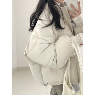 【Codibook】韓國 BEIDELLI 下擺縮口寬鬆款短版羽絨外套 3color［預購］拉鍊外套 羽絨外套 女裝