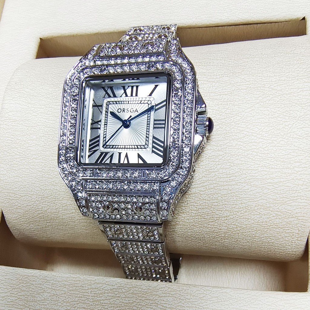 ORSGA品牌手錶 滿鉆輕奢女士手錶 爆款2022 9302L
