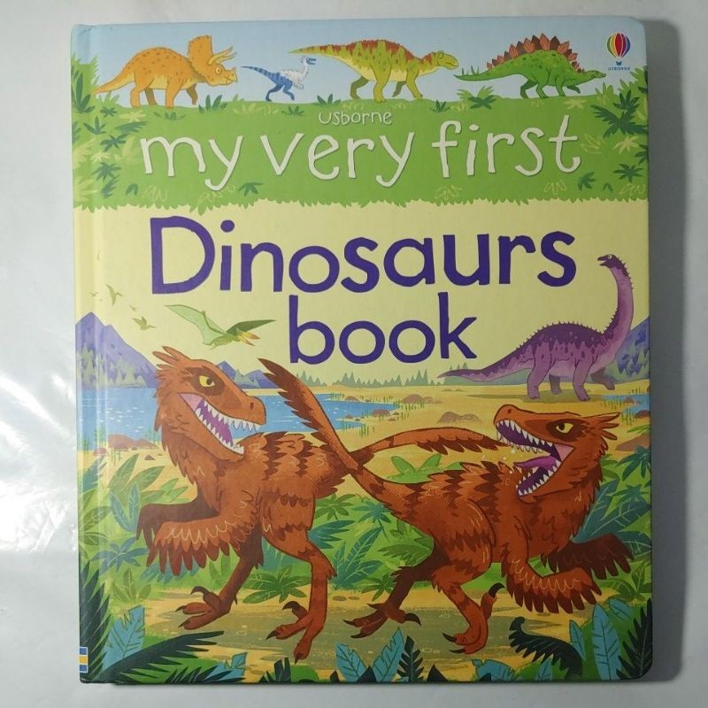 英文二手書【懷舊的倉庫】My Very First Dinosaurs Book  (8成新內頁乾淨英文二手書46)