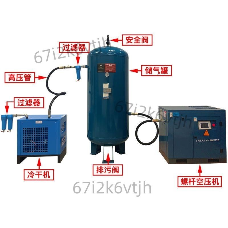 開山永磁變頻螺桿空壓機7.5/37KW空氣壓縮機大型工業打氣泵壓縮機0908105171