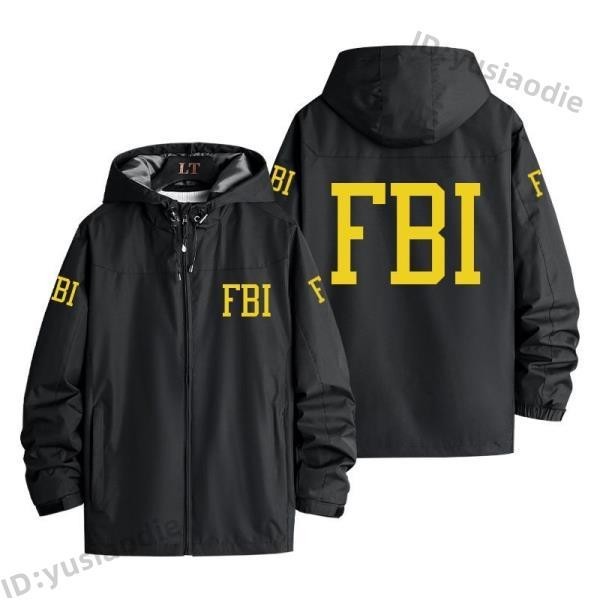 FBI美國聯邦調查局特工電影周邊同款夾克外套衣服風衣戶外沖鋒衣 &lt;小芯agFJ&gt;