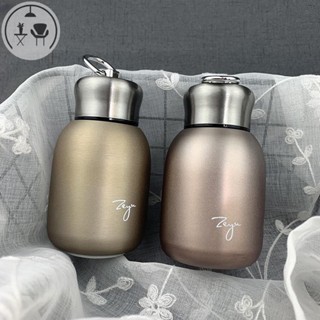 【LC】300ml 迷你咖啡保溫瓶可愛保溫瓶便攜旅行水壺杯