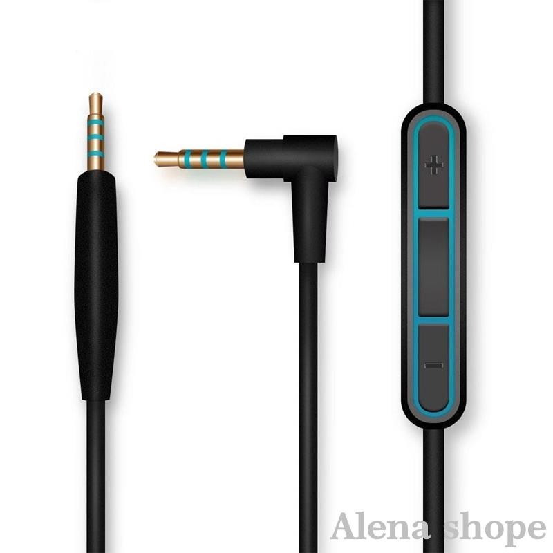 「現貨實拍」適用Bose SoundTrue OE2 QC35 QC25博士耳機線 蘋果安卓線控帶麥音頻線 替換耳機線