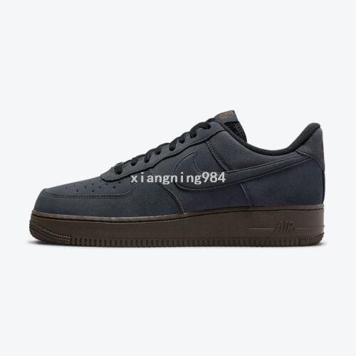 Nike Air Force 1'07 Low 橡膠底 黑摩卡 休閒板鞋DO6730-001