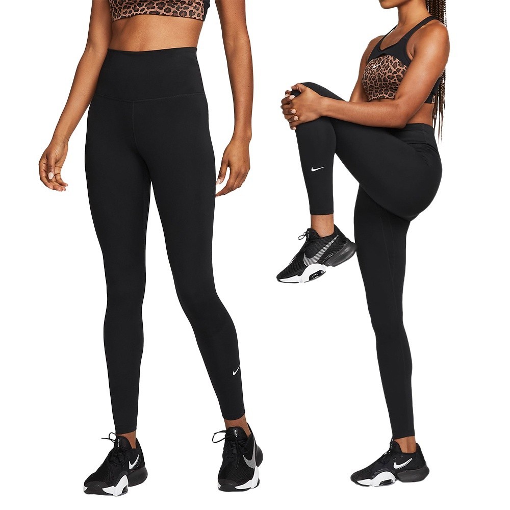 Nike AS W NK ONE DF HR TGHT 女 黑色 訓練 瑜珈 緊身褲 束褲 DM7279-010