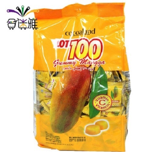 一百份芒果QQ軟糖-馬來西亞-1000gx1包【合迷雅旗艦館】