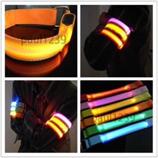 發光手臂帶 LED跑步裝備 安 全閃光手臂帶戶外用品批PL
