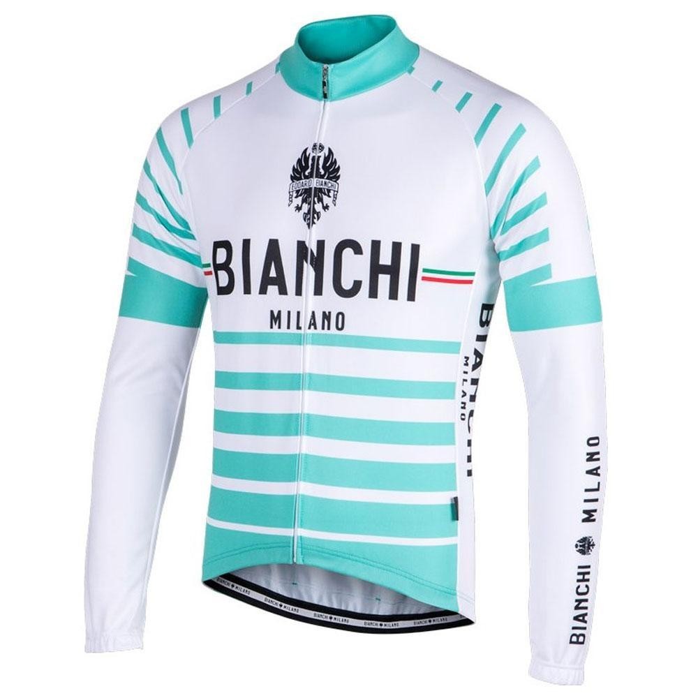 2021比安奇Bianchi 自行車春秋款騎行服長袖上衣男女款單車衫薄款公路車 自行車 騎行服
