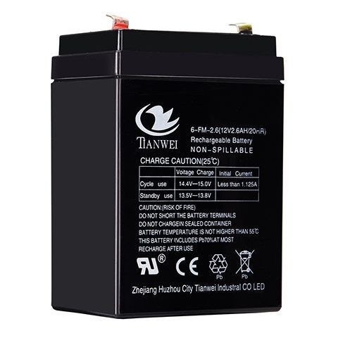 6v 電池 蓄電池 12V2.6ah/20HR蓄電池拉桿音響電瓶消防電梯備用電源戶外音箱電池