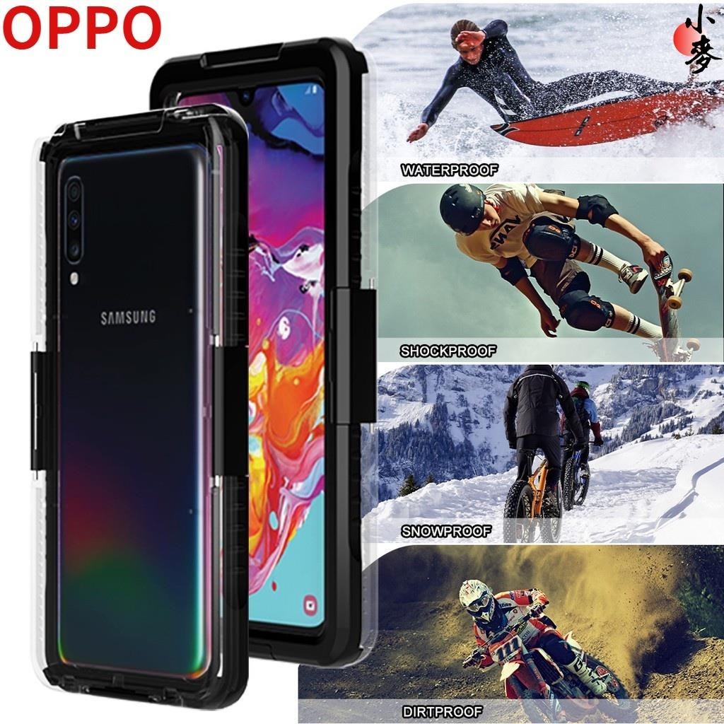 游泳潛水戶外防震全包防水手機殼 适用OPPO Reno 8 7 7Pro Reno 6 4G/5G Reno 5Z