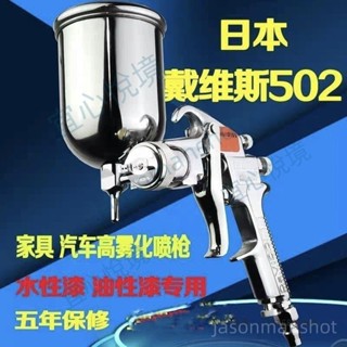 「免開發票」日本戴維斯JGX-502水性環保噴槍噴家