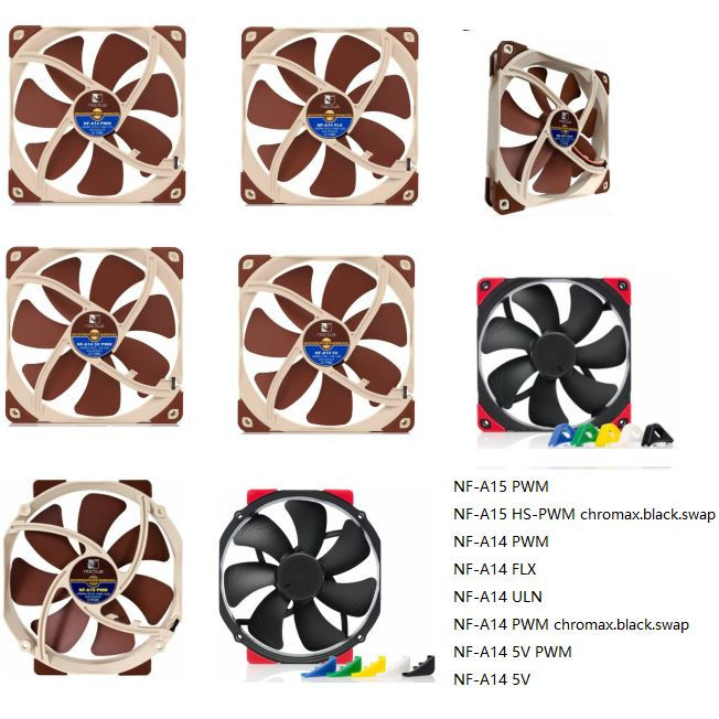 ✳Noctua 140mm 風扇 NF-A14/NF-A15 PWM/HS-PWM/FLX/ULN/5V 適用