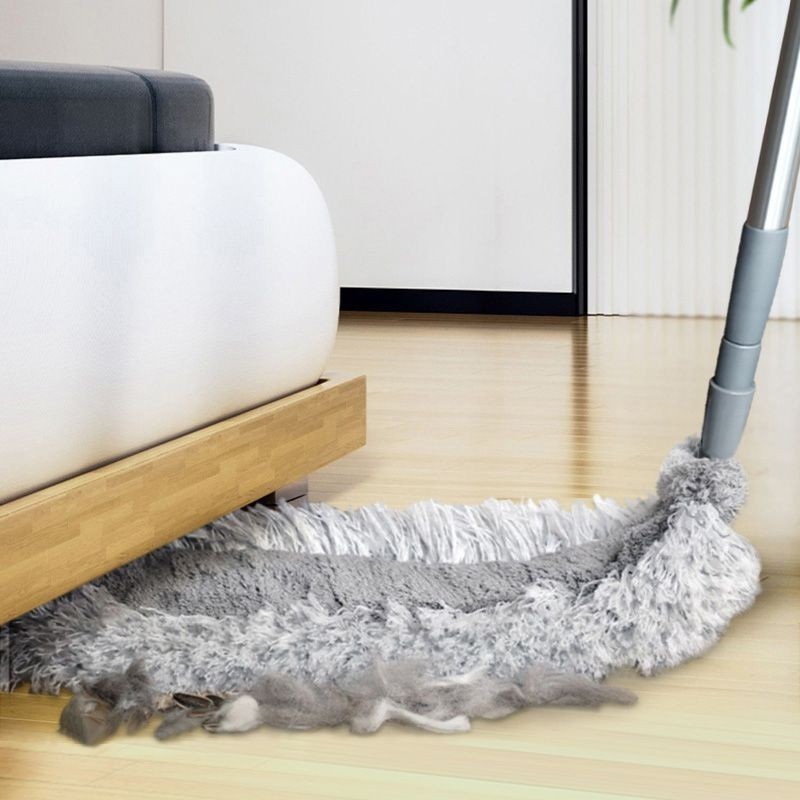 床底清掃神器沙發大掃除縫隙清潔靜電除塵撣子灰塵清理平闆拖把長 UA6J