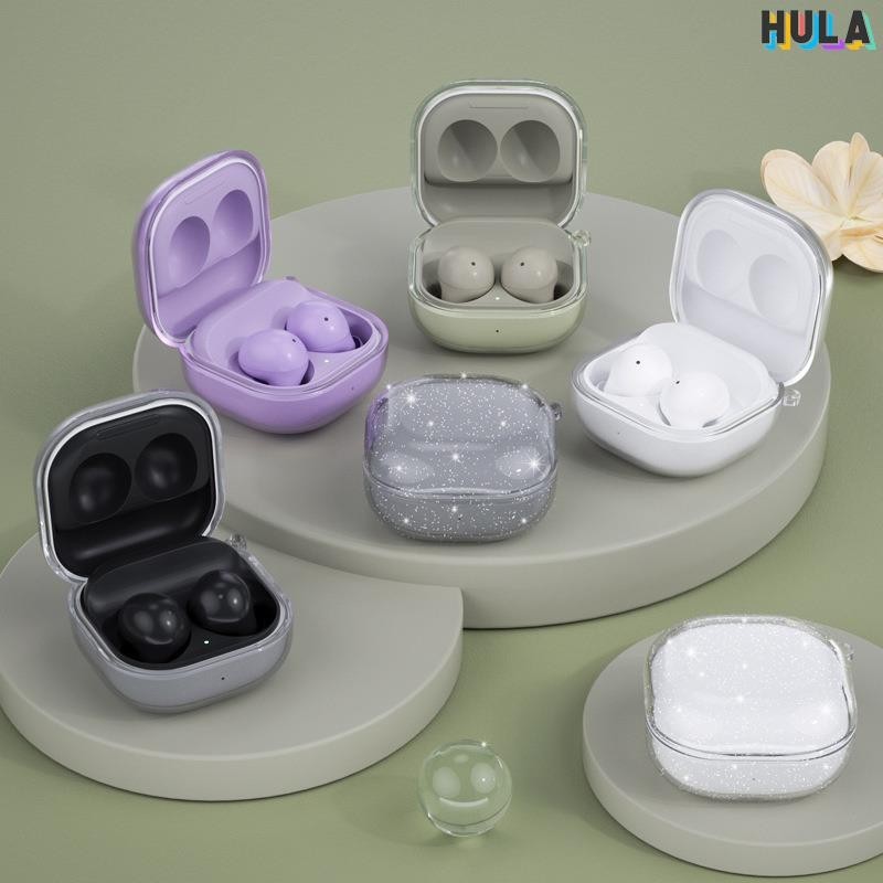 HULA-三星Galaxy Buds2 Pro耳機保護套Buds FE帶金屬扣Buds Live防摔Buds Pro保護