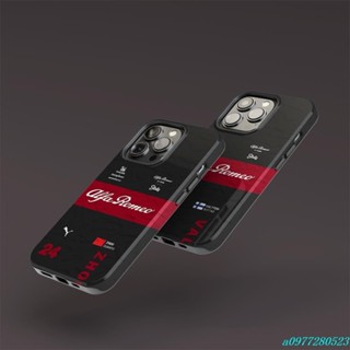 新款🔥DIZSY F1 2023賽車車手周冠宇車衣同款 手機殼 適用于阿爾法羅密蘋果保護殼