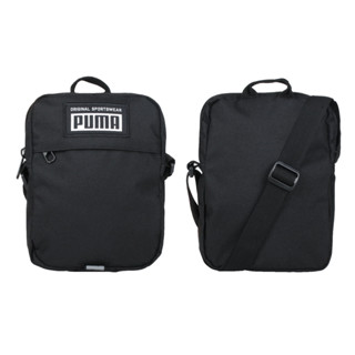 PUMA Academy側背小包(斜背包 肩背包 側背包 隨身小包 反光「07913501」 黑白