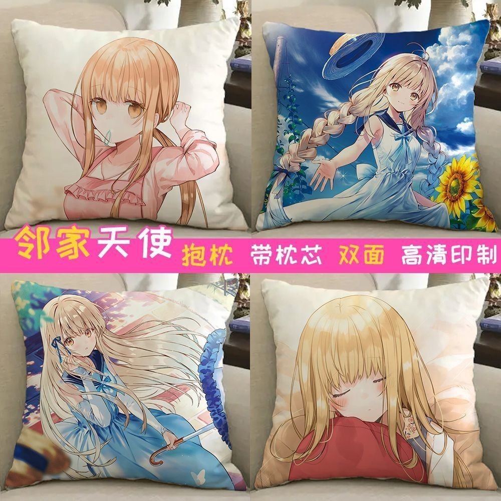 關於我在無意間被隔壁的天使變成廢柴這件事 周邊 公仔 立牌 吊飾 鄰傢天使大人把我變成廢人這事動漫周邊椎名真晝學生雙麵定