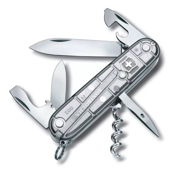 【Victorinox 瑞士維氏】瑞士刀 SPARTAN 12用刀 91mm-透明(1.3603.T7)
墊腳石購物網