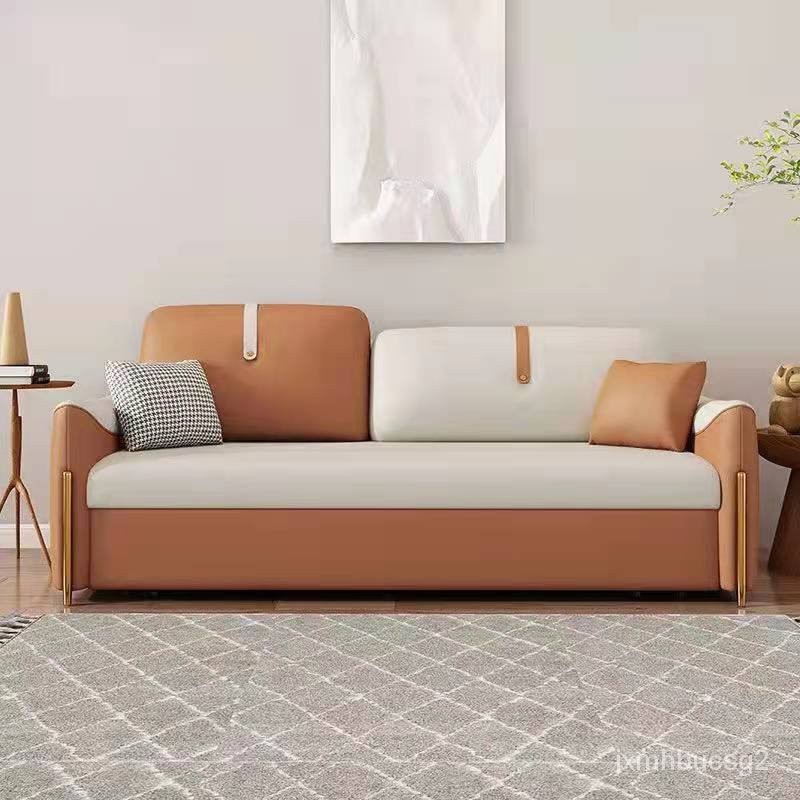 沙發床 多功能床 牢固性 耐用性 美觀性 環保性 支架沙發床 坐墊沙發床 不佔空間 易搬運 百佳惠沙髮床現代儲物小戶型客