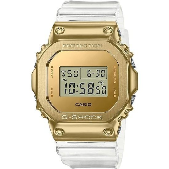 日本行貨★CASIO G-SHOCK GM-5600SG-9JF GM-5600SG-9白金 男士手錶