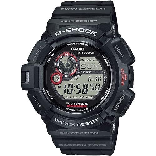 日本行貨★卡西歐 G-SHOCK MUDMAN GW-9300-1JF GW-9300-1 貓人 男士手錶