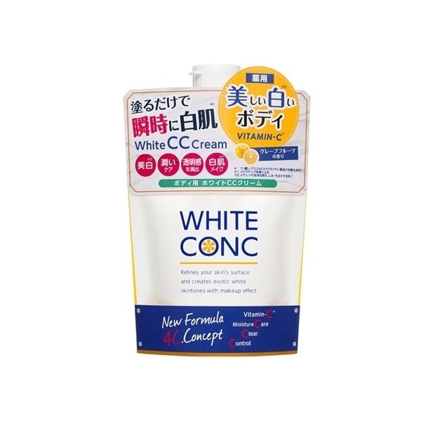 台灣出貨🌱最新效期 日本 WHITE CONC 身體CC霜(200g) 2入特惠 美白cc霜 身體乳 素顏霜 全身