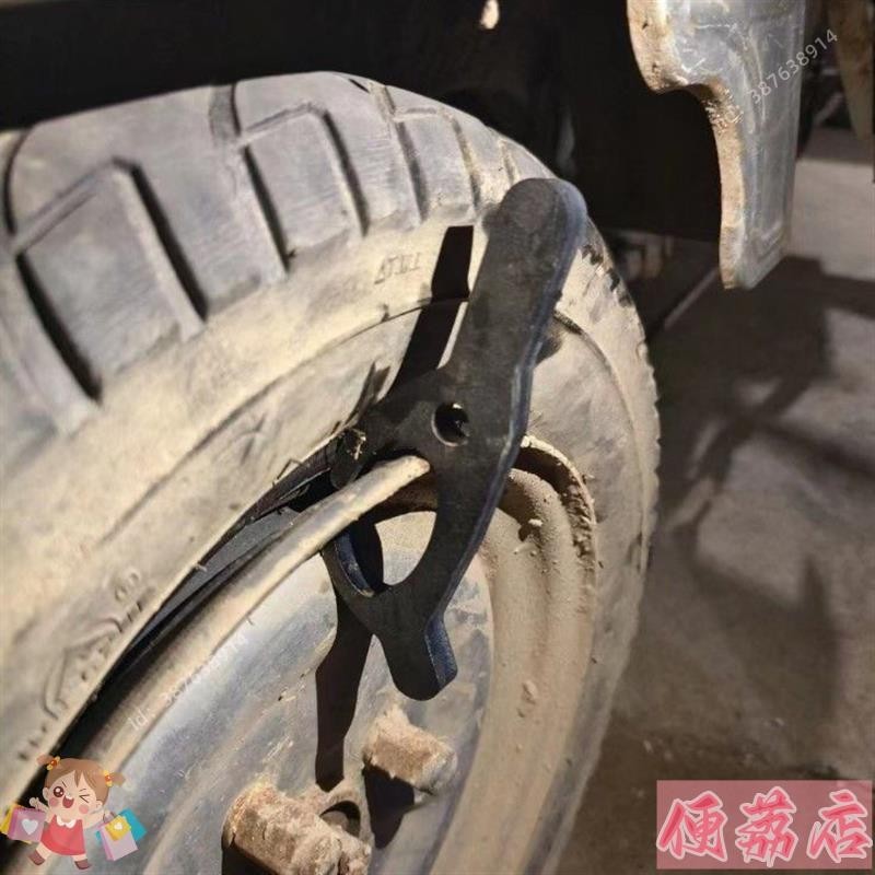 🔥熱賣🔥電動車摩托車卡胎器 大耙配件小撥鈎卡扣真空胎拆裝扒胎工具配件