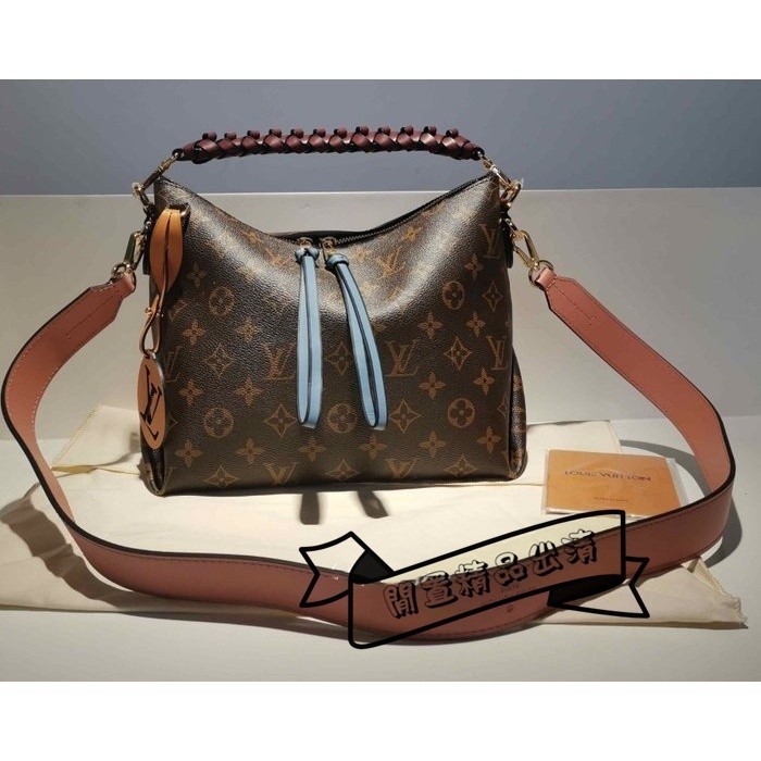 現貨二手 LOUIS VUITTON 路易威登 Beaubourg Hobo微笑包 單肩包/斜背包/手提包M55090