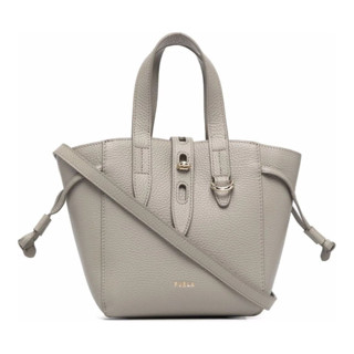 FURLA FURLA NET MINI TOTE GREY WOMENS