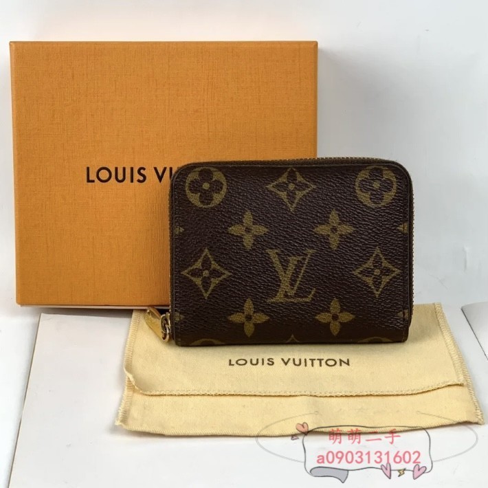 『二手精品』LV 路易威登 ZIPPY 經典老花 拉鏈 零錢包 卡包 卡片夾 M60067