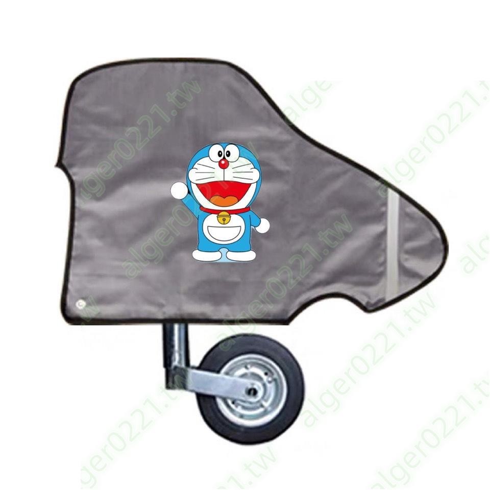 特惠##實用拖掛房車連接器牽引頭罩防塵防雨保護罩三角架罩簡單拖車頭罩