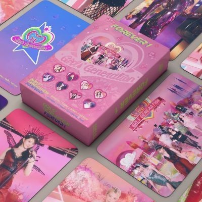 55張少女時代Girls' Generation小卡自制周邊新專輯FOREVER1真卡 明星周邊 偶像周邊 生日禮物