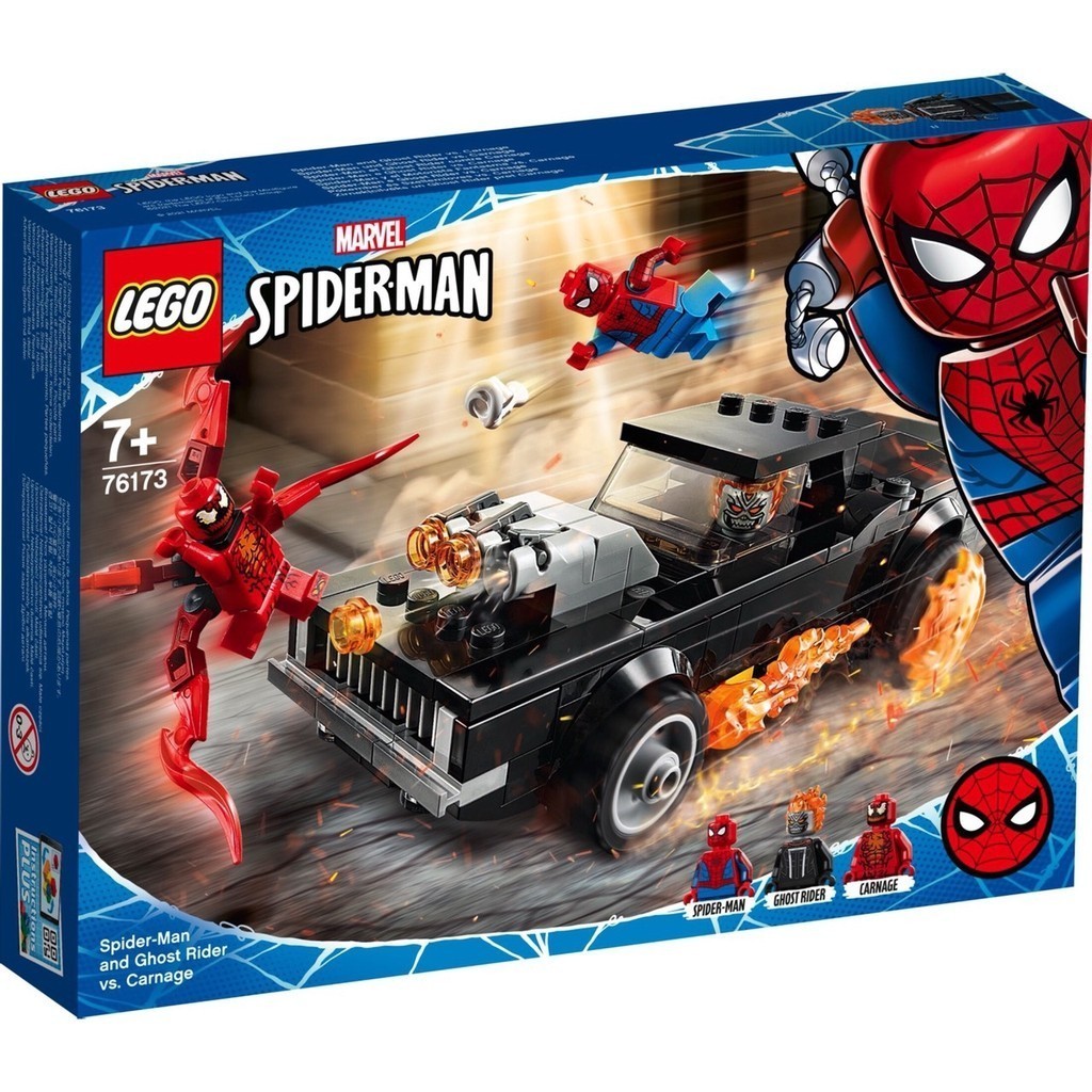 LEGO 76173超級英雄系列 Spider-Man and Ghost Rider vs. Carnage【必買站】
