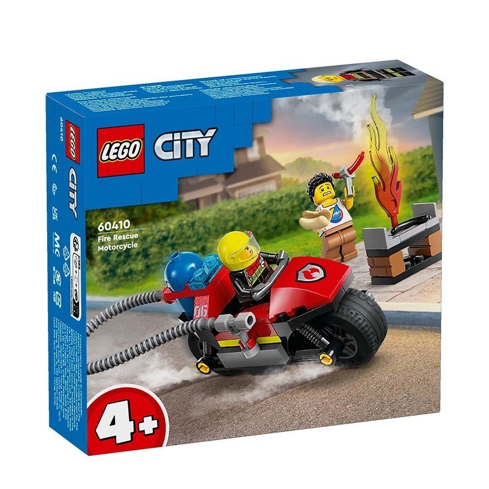 LEGO 60410 消防救援摩托車 樂高® City系列【必買站】樂高盒組