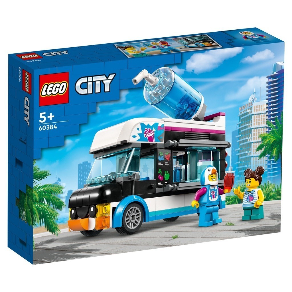 LEGO 60384 企鵝冰沙車 城市系列【必買站】樂高盒組