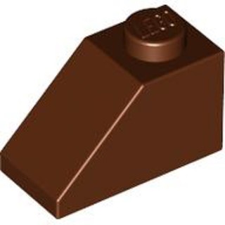 LEGO零件 斜向磚 45 2x1 紅棕色 3040 4211199【必買站】樂高零件