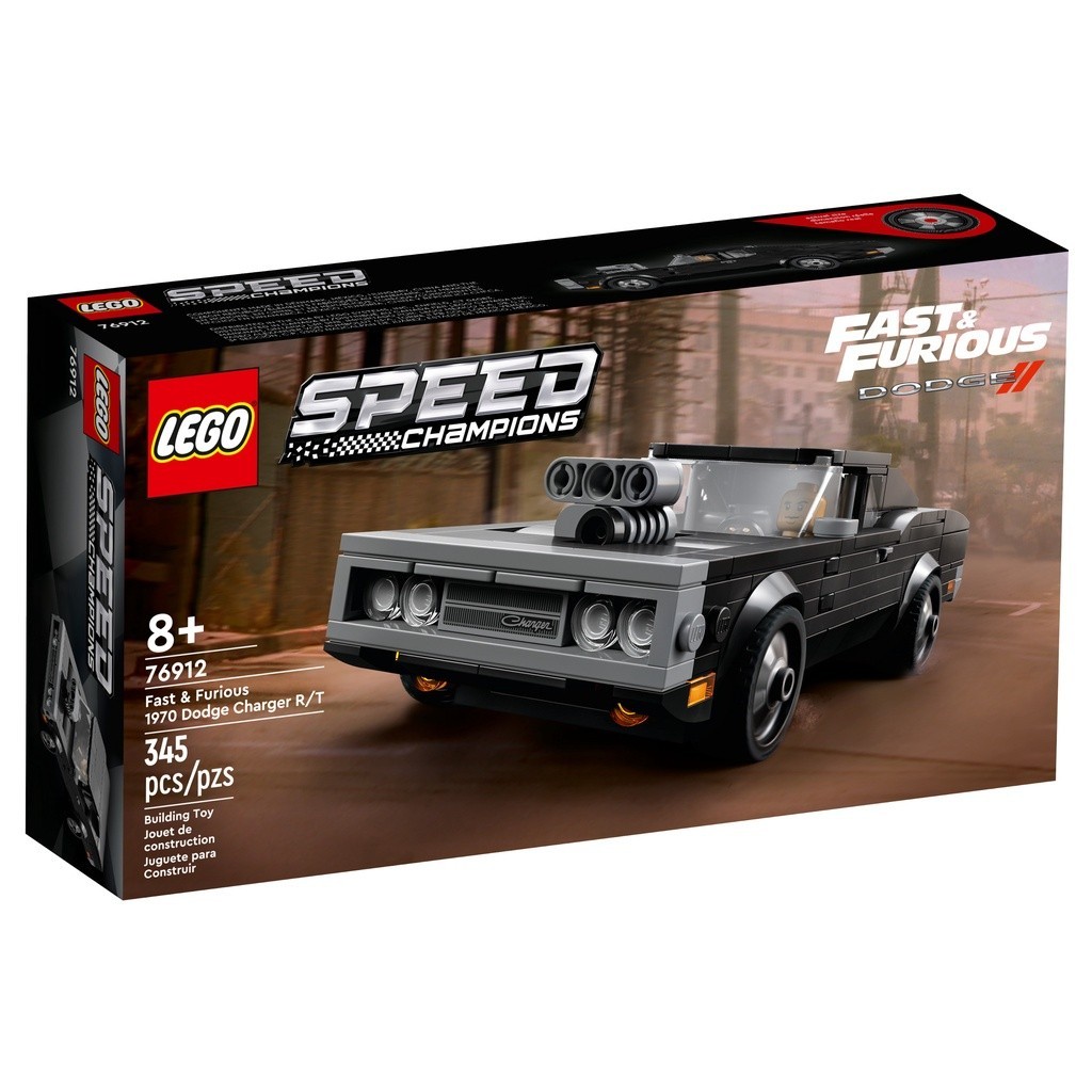 LEGO 76912 《玩命關頭》1970 道奇挑戰者 R/T 極速賽車系列【必買站】樂高盒組|