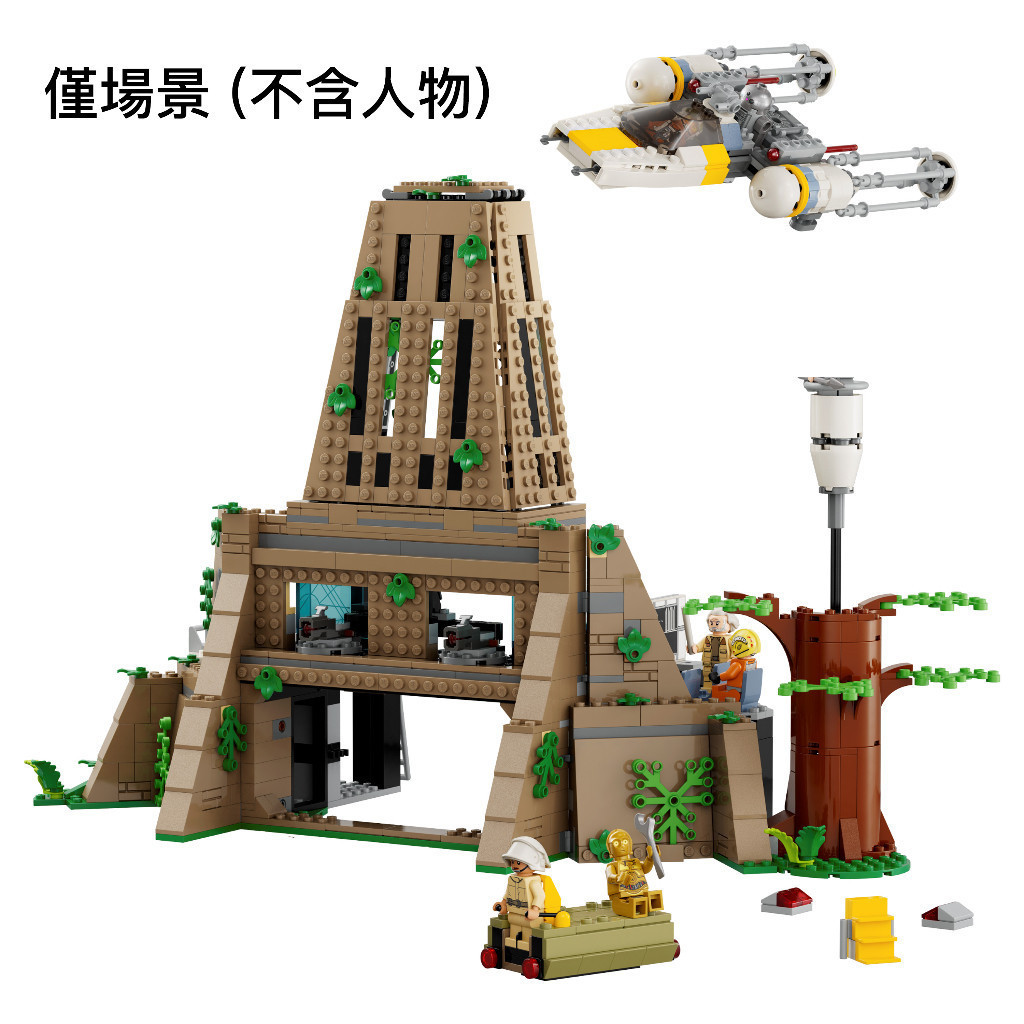 LEGO場景 75365D 75365場景 Yavin 四號衛星基地&Y翼戰機 星際大戰系列【必買站】樂高場景